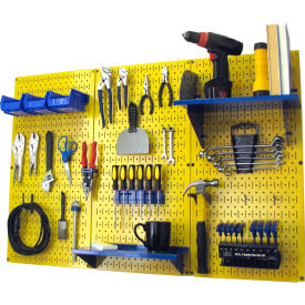 Standard Tool Storage Kit, Yellow/Blue, 48" X 32" X 9"