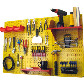 Standard Tool Storage Kit, Yellow/Red, 48" X 32" X 9"