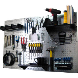 Standard Tool Storage Kit, Galvanized Black, 48" X 32" X 9"