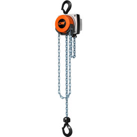Hand Chain Hoist, 1 Ton, 10 Ft. Lift