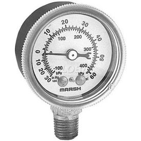 Compound Gauge, 2 inches, 30 psi to 60 psi, For Groen