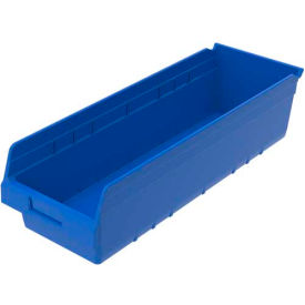 Shelf Bin 30084 - 8-3/8"W x 23-5/8"L x 6"H, Blue