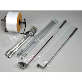 Low Density Poly Tubing, 4-1/2"W x 2150'L, 2 Mil, Clear, 1 Roll