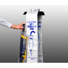 Long Umbrella Bags, 7"W x 35"L, .7 Mil, Clear, 1000/Pack
