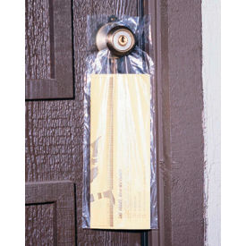 Doorknob Bags, 9-1/2" W x 15" L, 0.45 Mil, Clear, 2000/Pack