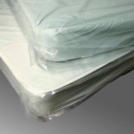 Mattress Bags, Fits King Size, 70"W x 12"D x 96"L, 1.1 Mil, Clear, 100/Roll