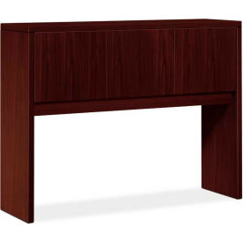 Hutch with Doors - 48"W x 14-5/8D x 37-1/8H Mahogany