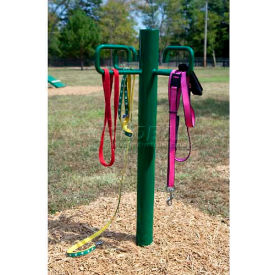 Leash Post - Natural (Green)