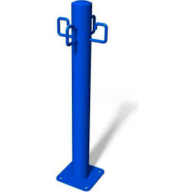 Leash Post - Playful (Blue)