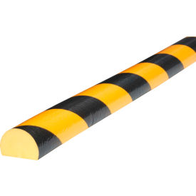Surface Bumper Guard, Type C, 39-3/8"L x 1-9/16"W, Yellow/Black