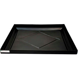Black Diamond 4-Drum Econo Spill Shell - 51 x 47 x 5 - 36 Gallon Capacity