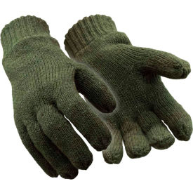 Insulated Wool Gloves, Large
