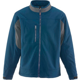 Insulated Softshell Jacket, Navy, 5XL