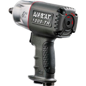Composite Twin Hammer Air Impact Wrench, 1/2" Drive Size, 1600 Max Torque