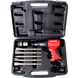 5100-A Air Hammer Short Barrel W/ 5-Piece Chisel Blow Mold Kit
