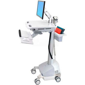 SV42-6201-1 StyleView Medical Cart with LCD Arm, SLA Powered