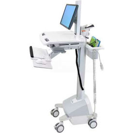 SV42-6302-1 Medical Cart with LCD Pivot, LiFe Powered