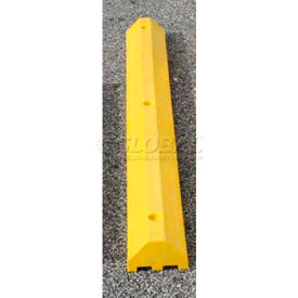 Compact Parking Block with Cable Protection & Hardware - 72" Long