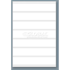 Replacement Face For The Standard SPG, 24" X 36" X 10 Mm-White Message Board