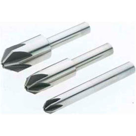 HSS 6 Flute Chatterless Countersink Set 90° 1/4" - 3/4" Made in USA