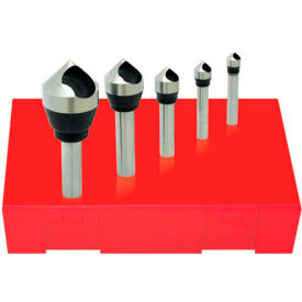 HSS Zero Flute Countersink & Deburring Tool Set 90° #0 - #4