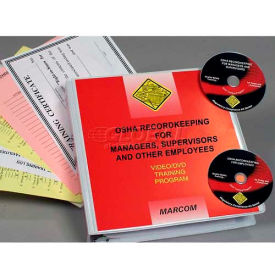 OSHA Recordkeeping For Managers, Supervisors And Other Employees DVD Package
