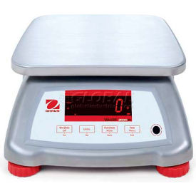 Water Resistant Digital Scale 15lb x 0.002lb 7-1/2" x 9-1/2" Platform