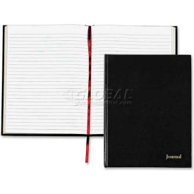 Executive Journal, Legal Ruled, 8-1/2" x 11", Black Cover, 160 Pages/Pad