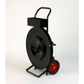 Ribbon Wound Dispenser for 1-1/4" Strap Width, Black