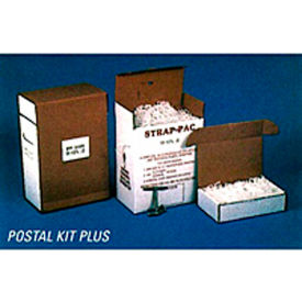 Polypropylene Strapping Kit with Tensioner & Buckles, 3000'L x 1/2" Strap Width Coil, White