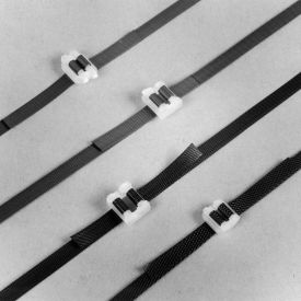Bucklelok Polypropylene Strapping Plastic Buckles, 1/2" Strap Width, Pack of 1000