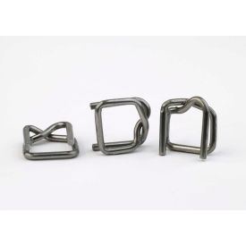 Heavy Duty Polypropylene & Cord Strapping Wire Buckles, 1/2" Strap Width, Pack of 1000