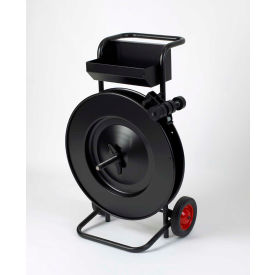 Strapping Dispenser for 1/2" & 3/4" Strap Width, Black
