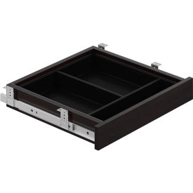 Center Drawer in Espresso - Executive Modular Furniture