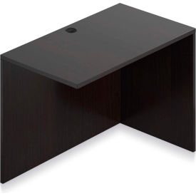 Return Desk - 42"W x 24"D x 29-1/2"H - Espresso