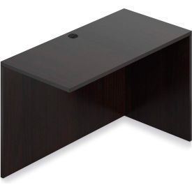 Return Desk - 48"W x 24"D x 29-1/2"H - Espresso