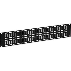 2U Flat Cable Lacing Panel