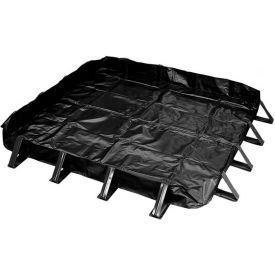 Black Diamond Containment Berm, 12'L x 50'W x 12"H, 4488 Capacity Gal