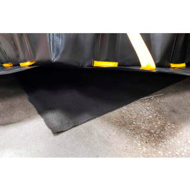 Ground Pad For Containment Berm, 12'L x 50'W, Black