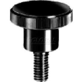 Flat Knurled Thumb Screws, 10", M4 x 10, M4 x .7