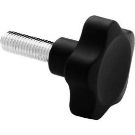 J.W. Winco Solid Five Lobed Knob, 0.75", 1/4"-20