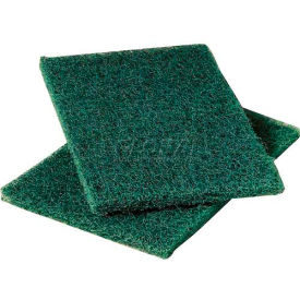 Heavy Duty Scouring Pads, Green, 36 Pads
