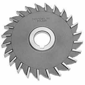 Made in USA HSS Straight Tooth Side Milling Cutter 4" Dia X 9/32" Width 1" Arbor
