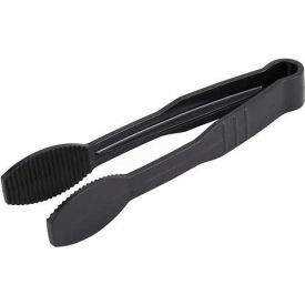 Flat Tong PC, 6"L, Black Plastic