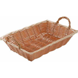 Rectangular Woven Basket with Handles