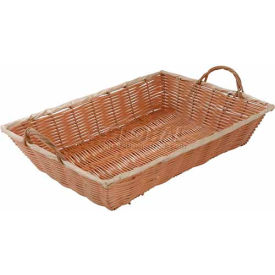 Rectangular Woven Basket with Handles