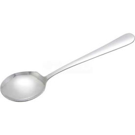 Berry Spoon, 8-1/2"L, Square Shaped Bowl, Stainless Steel, 12/Pack
