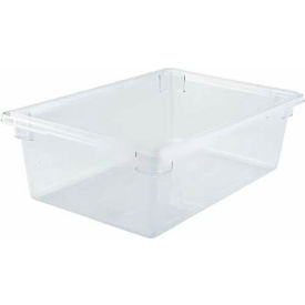 Food Storage Box , 26"L x 18"W x 9"H, Clear