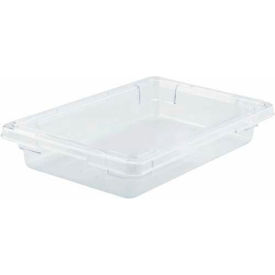 Food Storage Box , 12"L x 18"W x 3-1/2"H, Clear