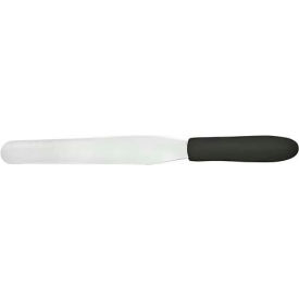 Bakery Spatulas, 7-3/4"L Blade, Black Polypropylene Handle